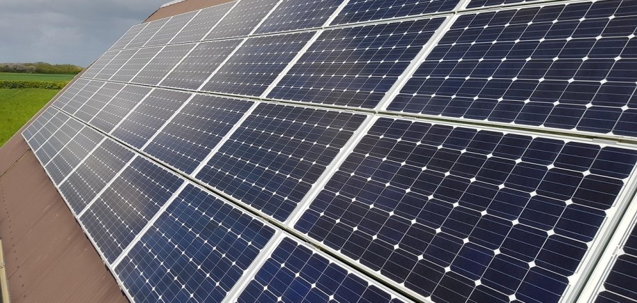 Photovoltaic system on a roof