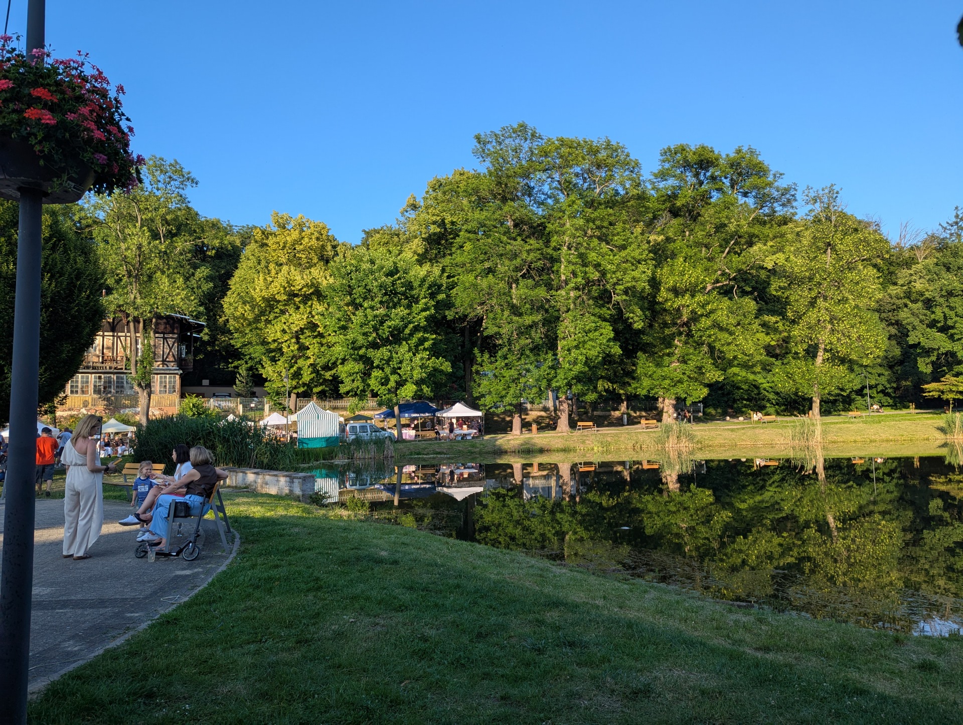 Grünanlage in Trebnitz