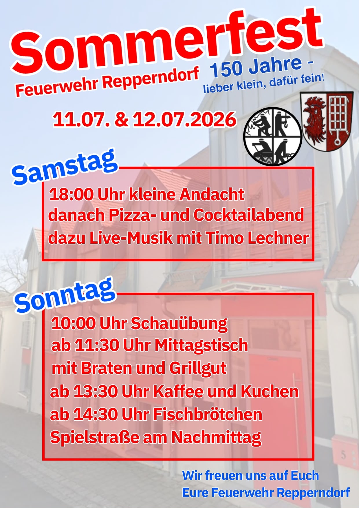 Flyer Sommerfest Repperndorf
