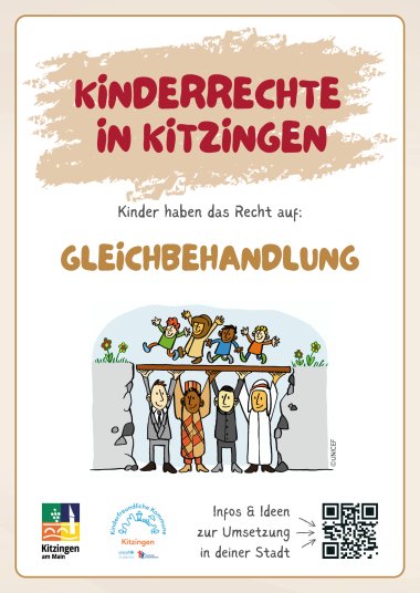 KInderrechteschild Gleichbehandlung