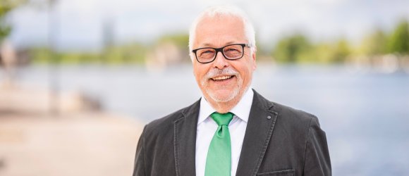Portrait of Klaus Sanzenbacher on the Main.
