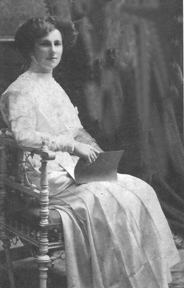 A portrait of Berta Heimann