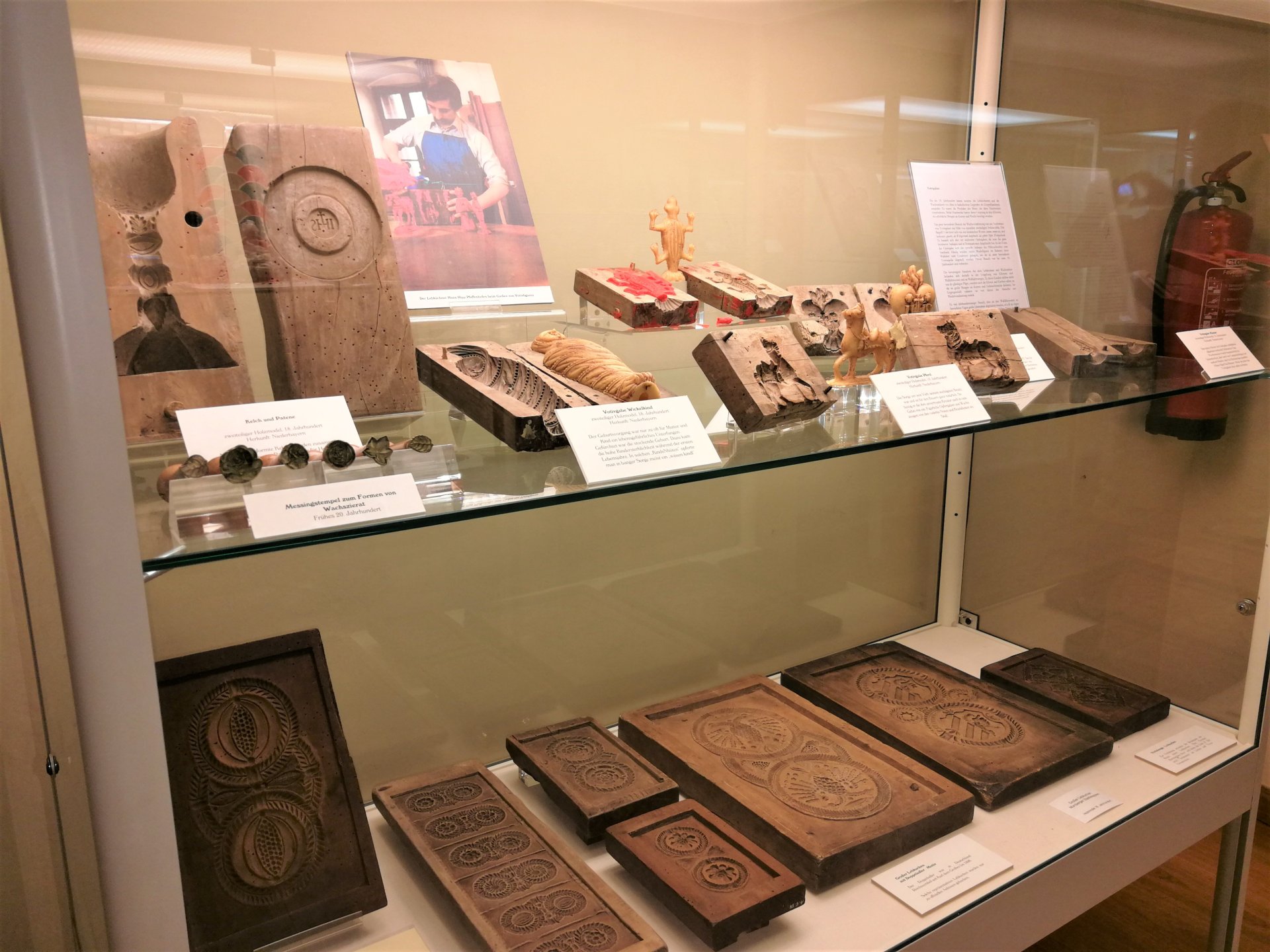 Exhibits of the Conditorei Museum