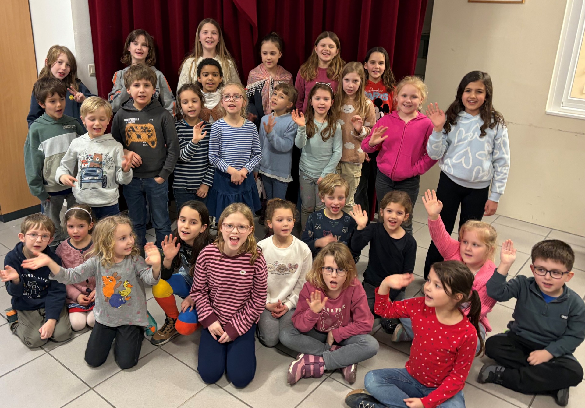 Kinderchor St. Johannes Diese Kinder treten am 18. und 19. April beim Kindermusical auf.