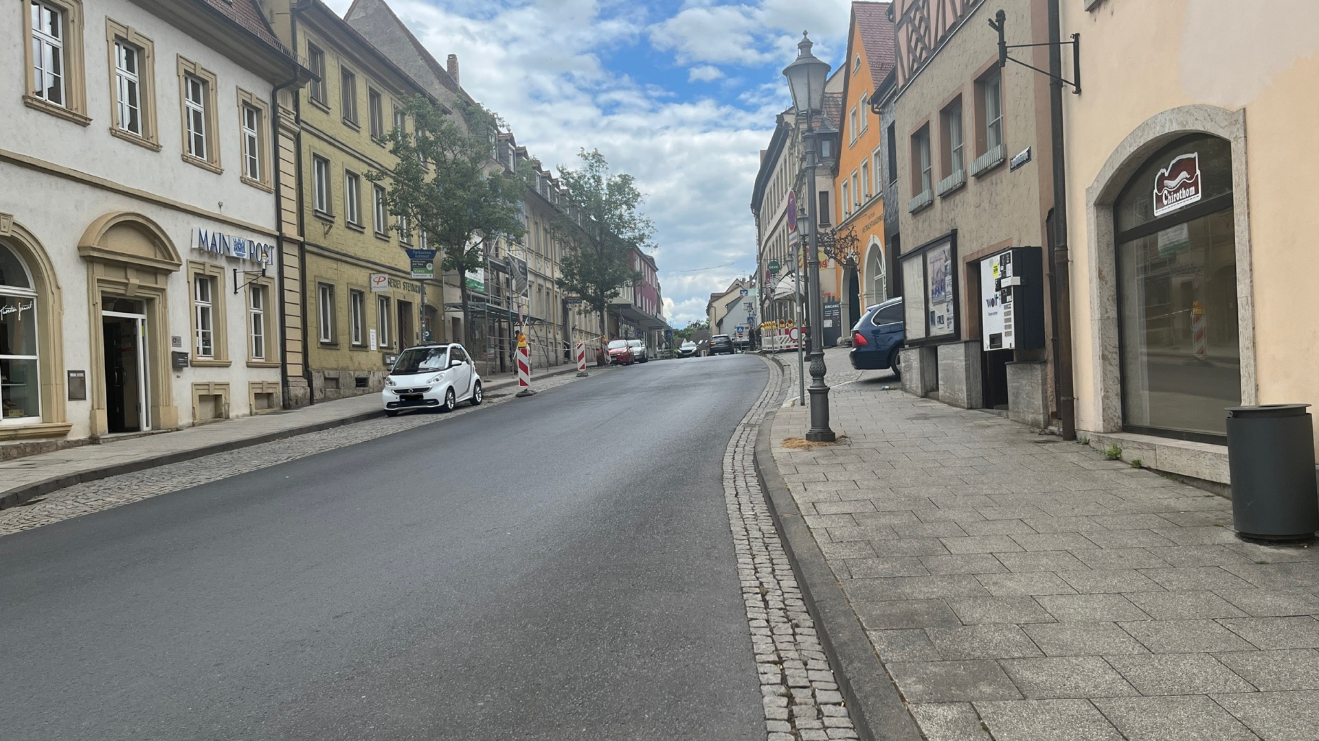 Luitpoldstraße Blick vom Königsplatz auf die Luitpoldstraße