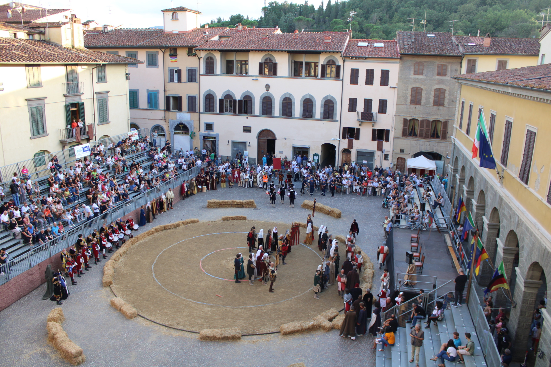 Marktplatz in Montevarchi