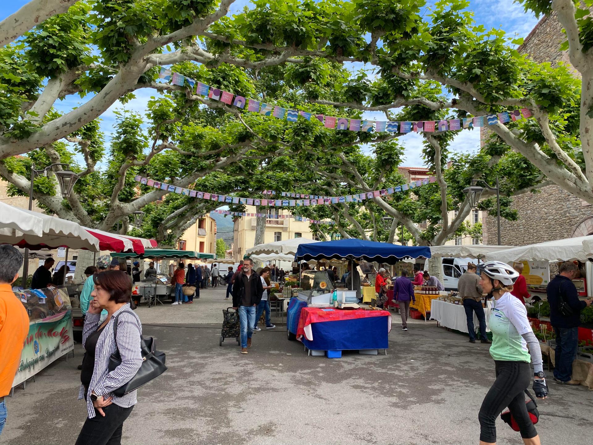 Wochenmarkt in Prades