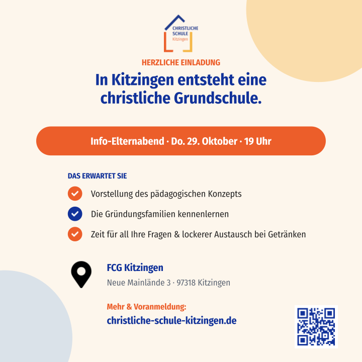 In Kitzingen entsteht eine christliche Grundschule