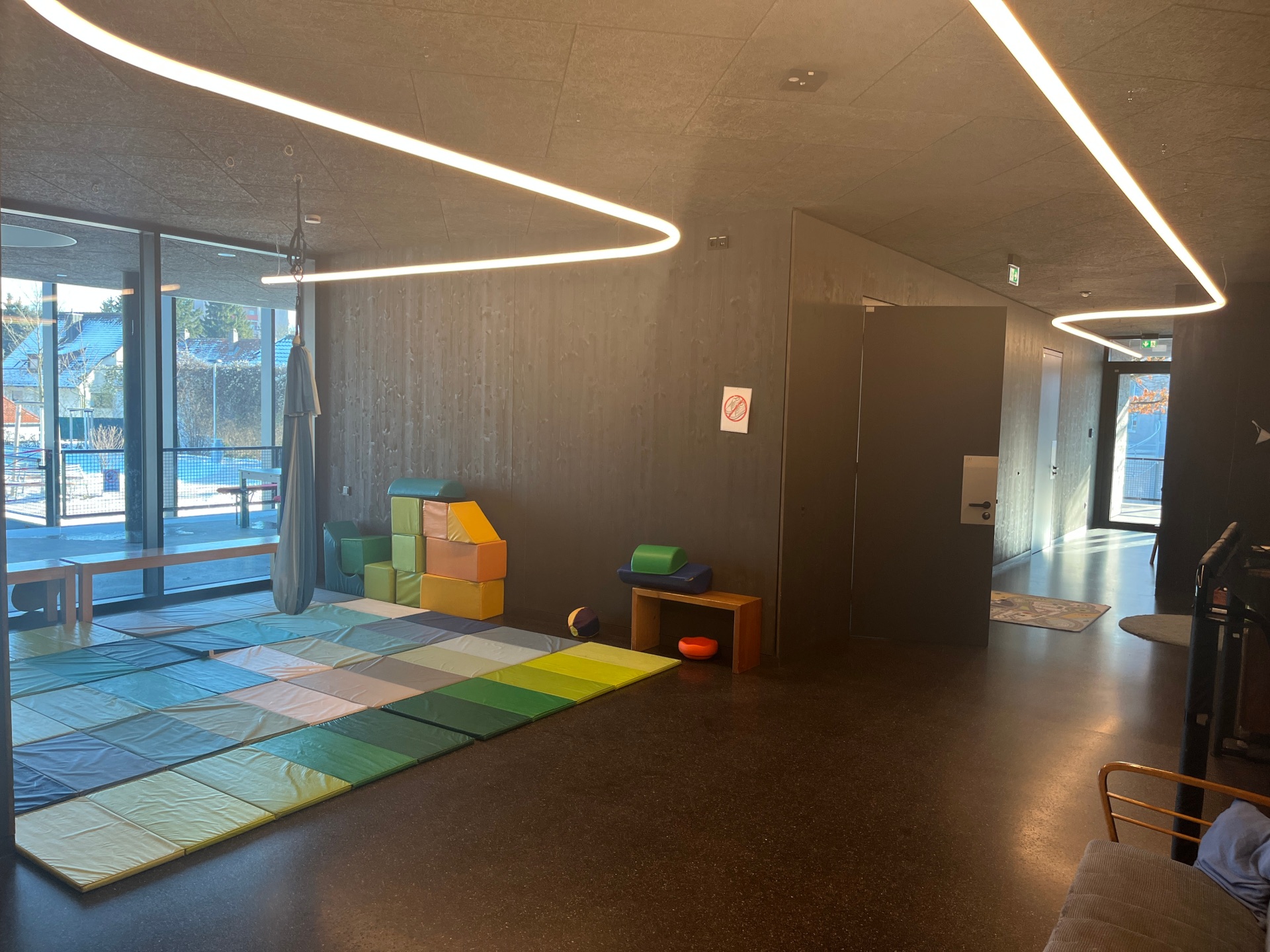 Räumlichkeiten des Familienstützpunktes in Kitzingen.