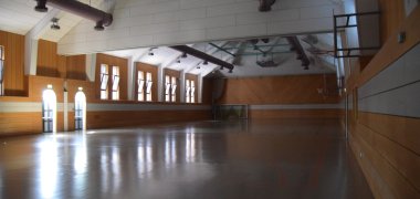 Innenraum Florian-Geyer-Halle