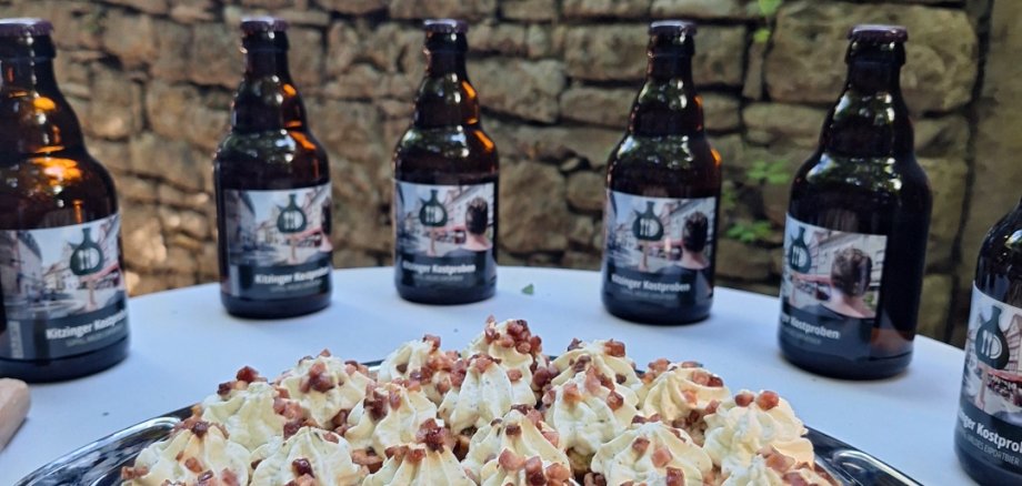 Herzhafte Kostproben die zur Führung gereicht werden