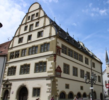 Blick auf Rathaus