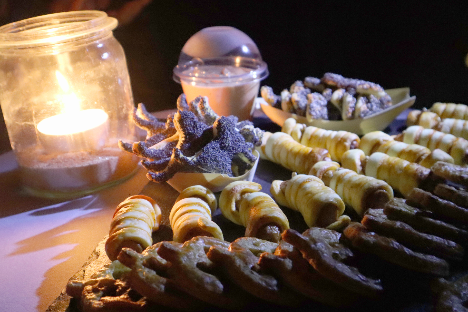 Kostrpben bei der halloweenführung_Snacks