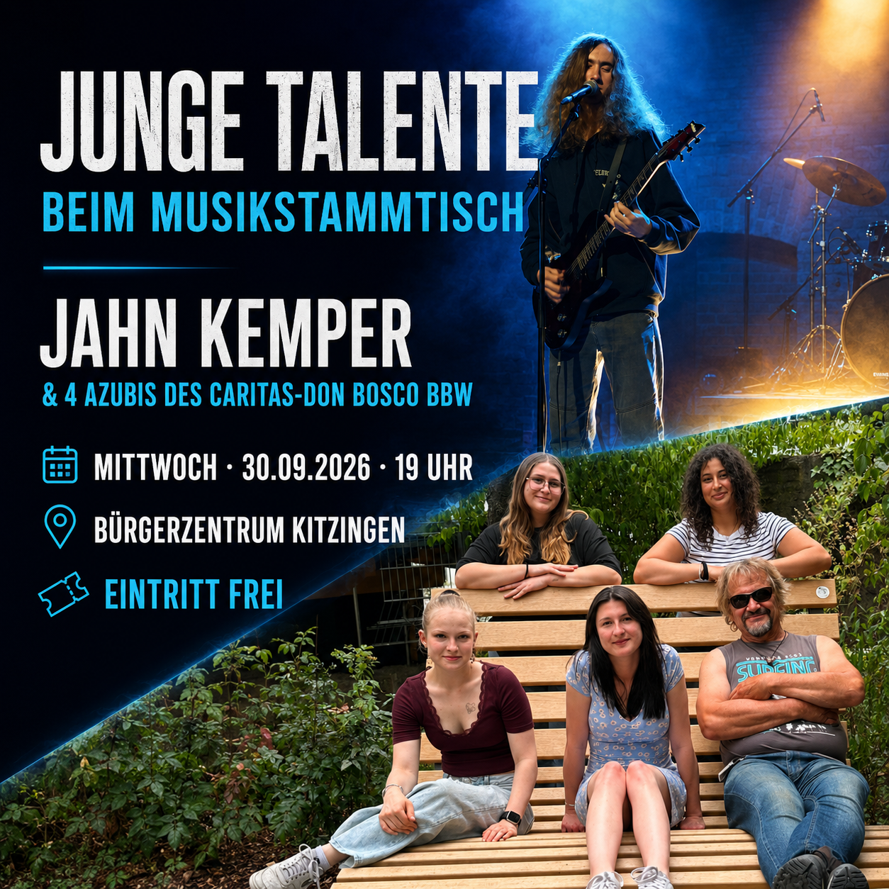 Musikstammtisch Kitzingen -Junge Talente beim Musikstammtisch